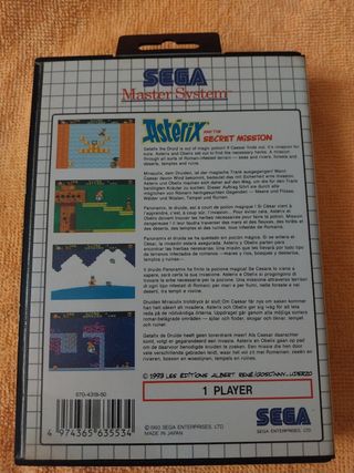 Juego Sega Master System 