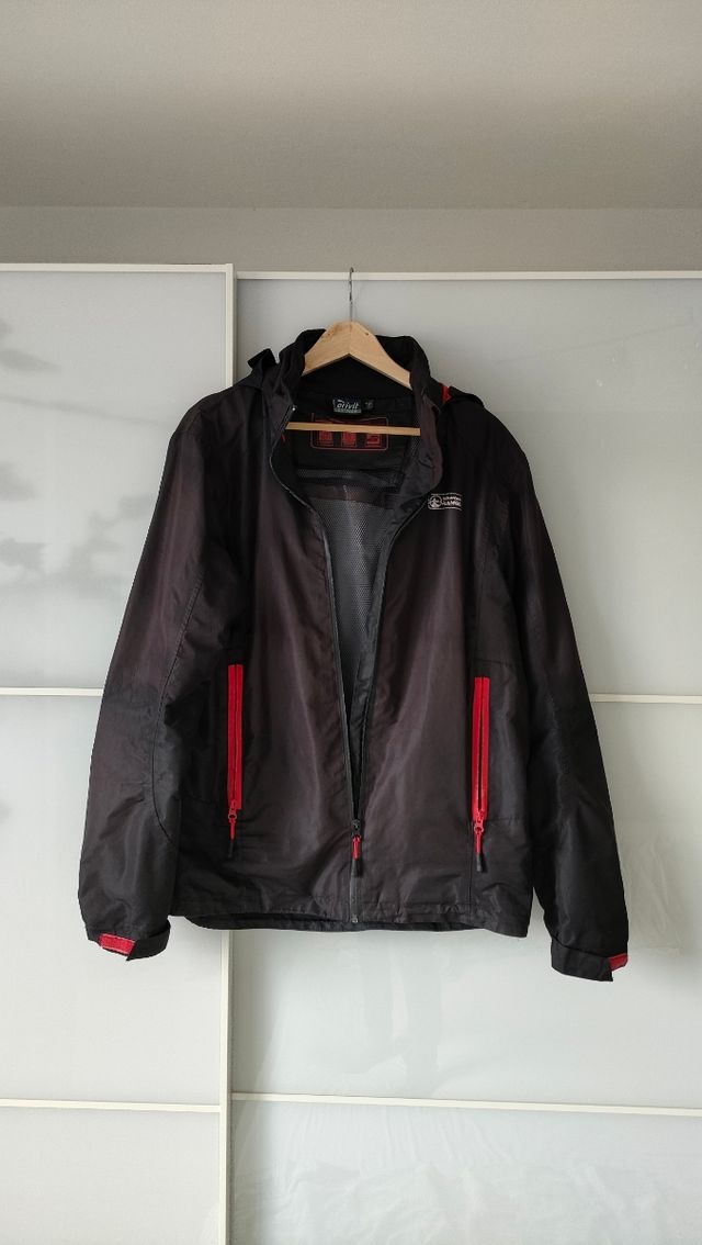 Giacca ucmo crivit bicolore con cappuccio tg 50