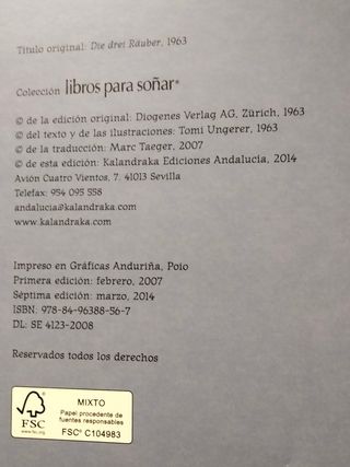 Los tres bandidos, E.Kalandraca