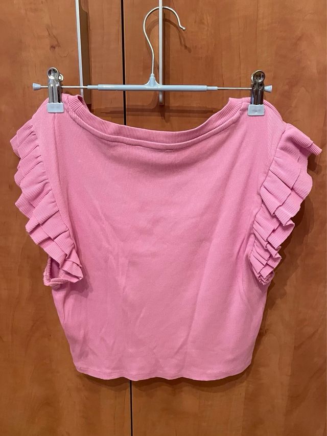 Pink top from Zara
