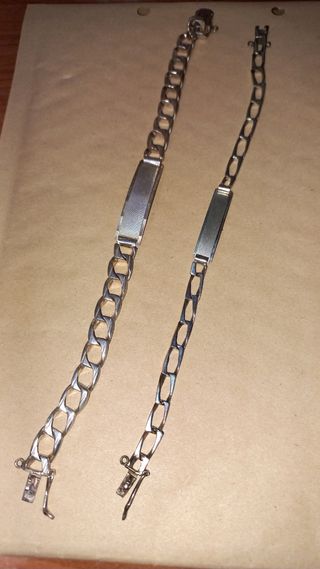Esclava plata hombre 