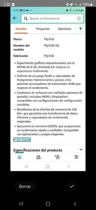 Tarjeta gráfica TRyYCB