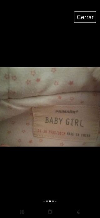 Lote niña 2/3 años