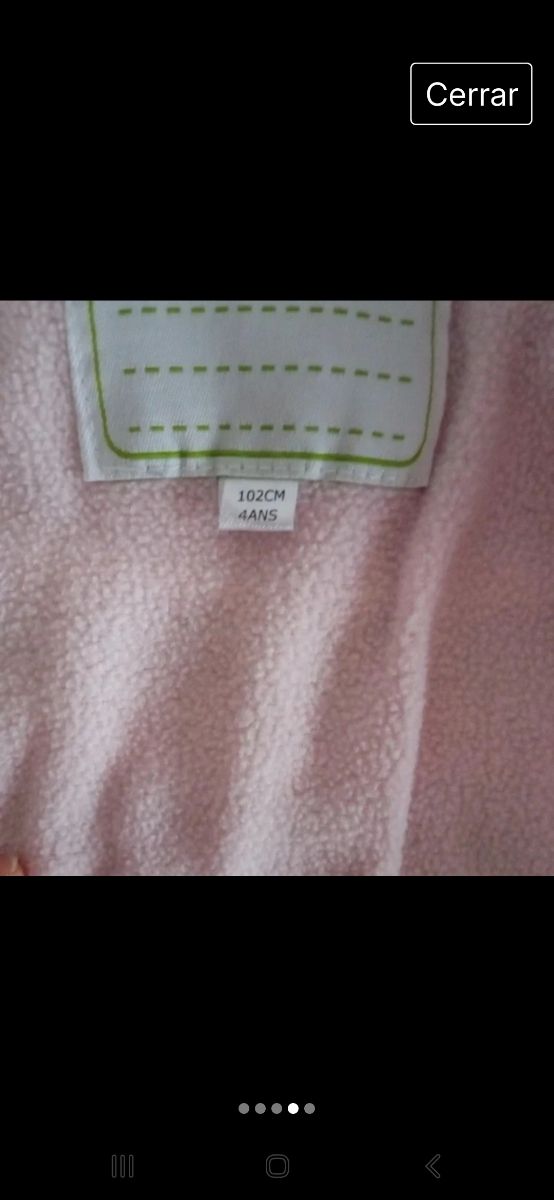 Parka niña Verbadeut 4 años