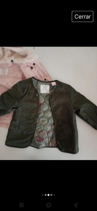 Abrigo parka niña 12/18meses