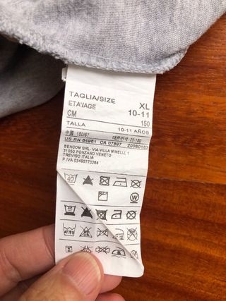 Maglia cotone 10-11 anni Sisley Disney