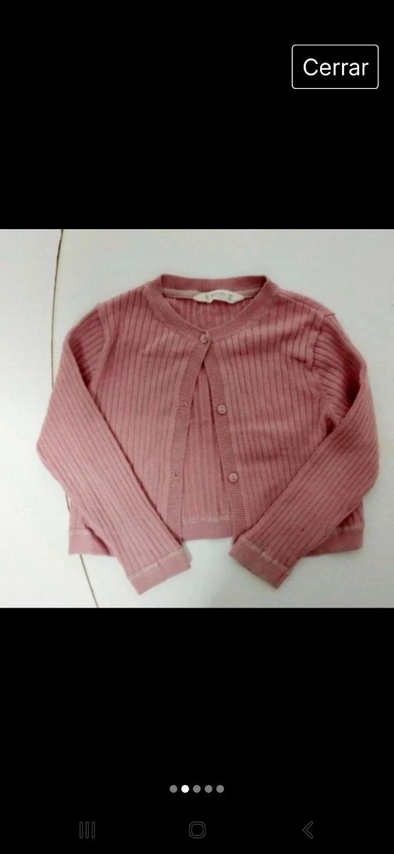 Lote 2 chaquetas niña 5 años
