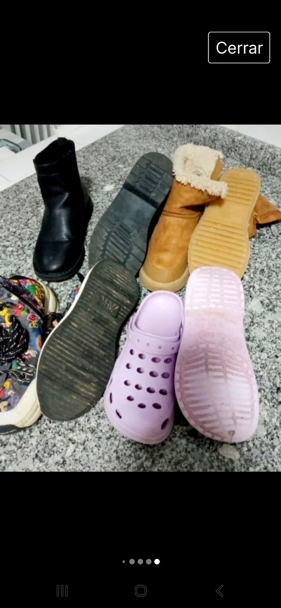 Lote calzado niña n. 32