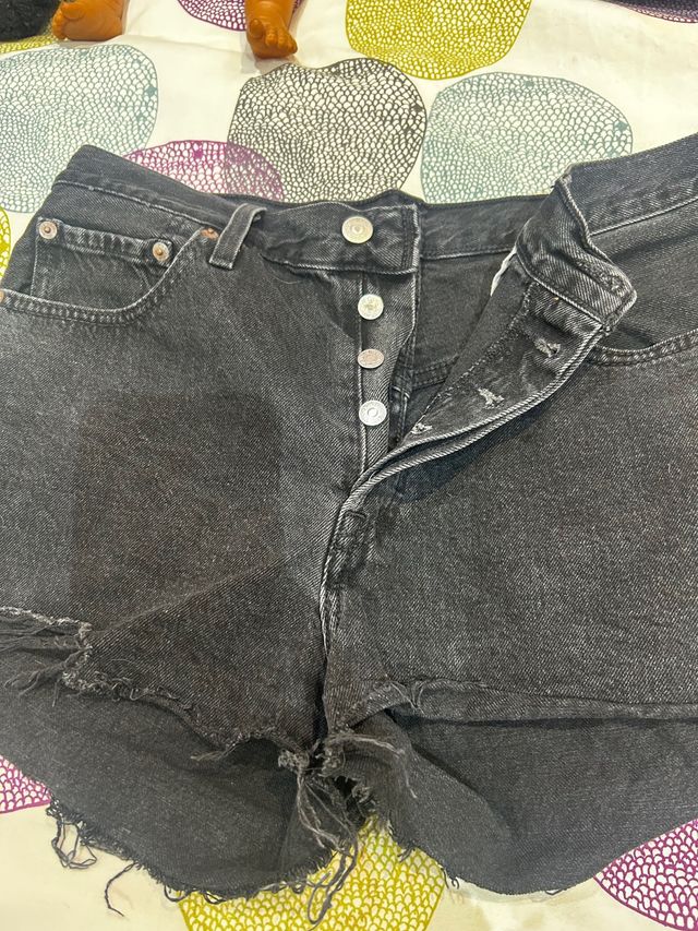 Short levis negros 501