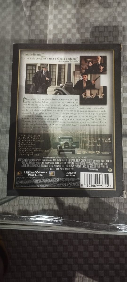 Dvd Camino a la perdición