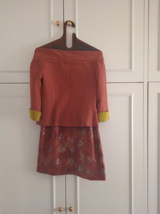 Traje de chaqueta fiesta