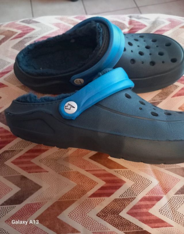 Ciabatte felpate da bambino n. 34