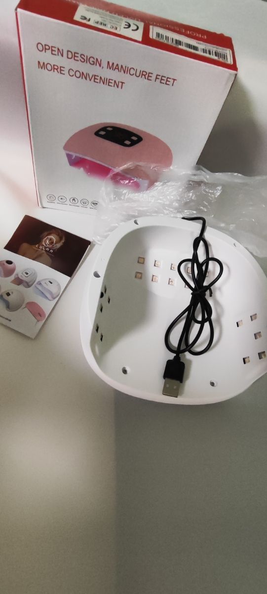 Lampara de secado de Uñas