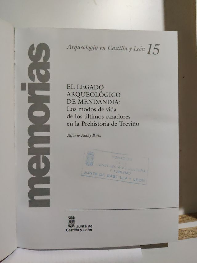El legado arqueologico de Mendandia