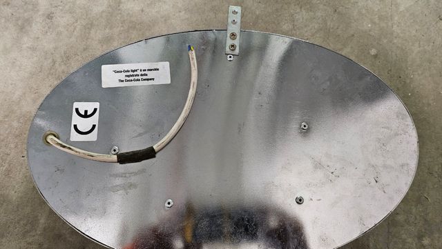 Insegna luminosa coca cola light 