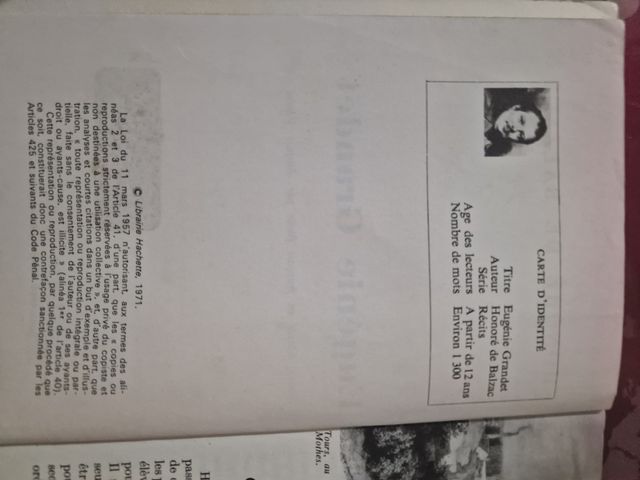 Eugénie Grandet (en francés)