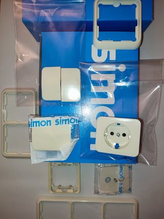 Simon 75,marfil, marcos,tapas, teclas 