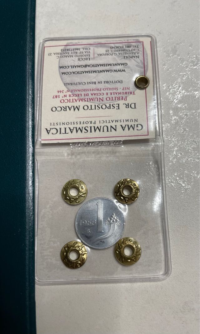 1 lira 1968 periziata