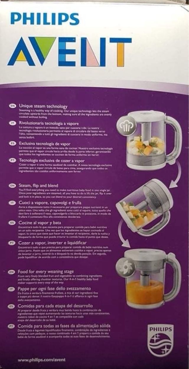 Robot cozinha bebe 4 em 1