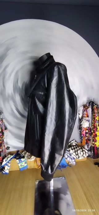 Chaqueta CUERO Bombers Farmon - Talle XL