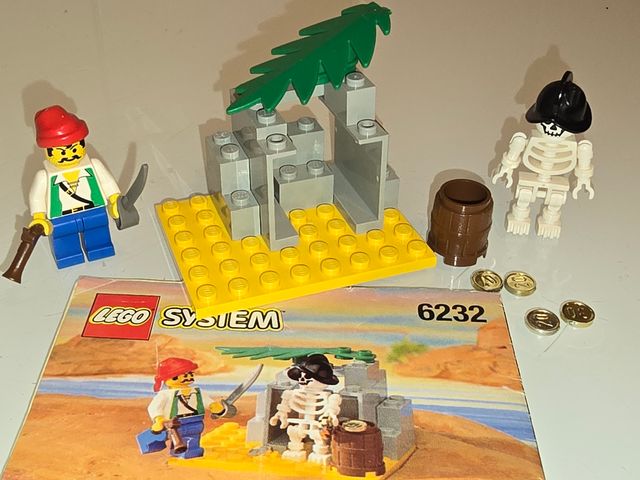 LEGO PIRATAS Set 6232 de 1996 (Completo) Sin caja