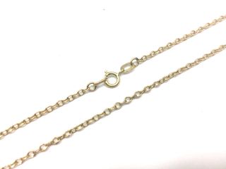 cadena oro 18k 28cm