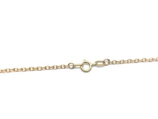 cadena oro 18k 28cm