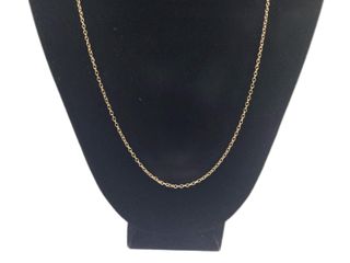 cadena oro 18k 28cm