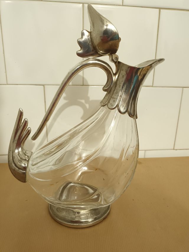 Jarra art deco decantadora