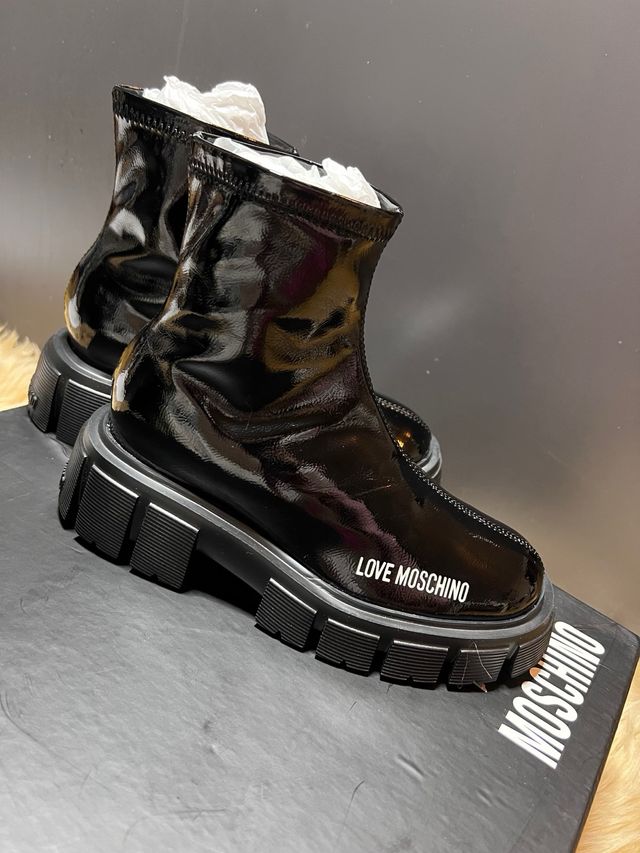 Love Moschino botines mujer talla 35 EU