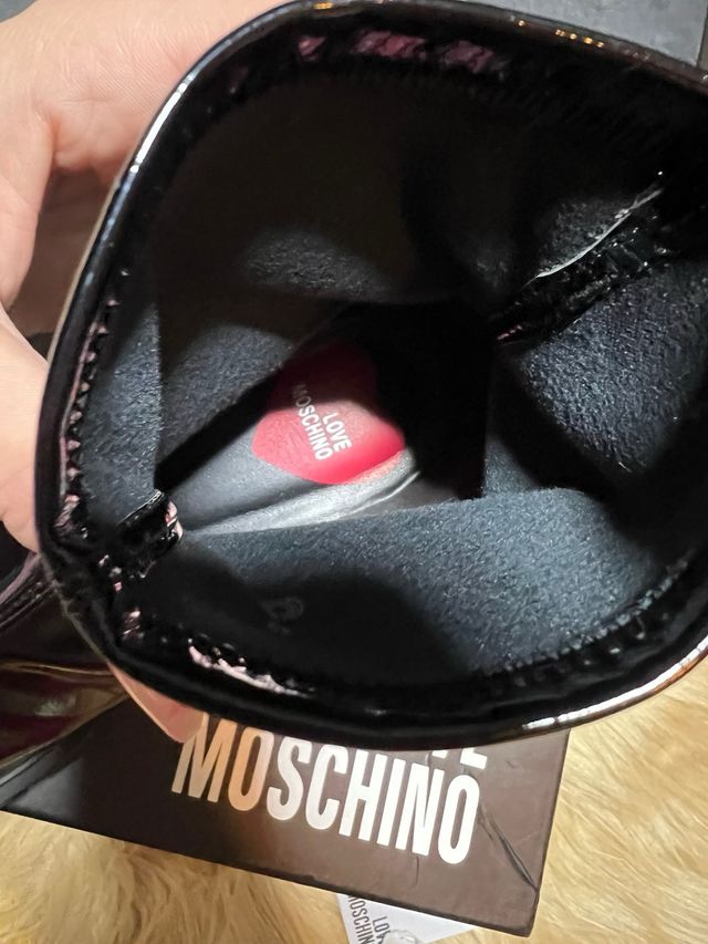 Love Moschino botines mujer talla 35 EU