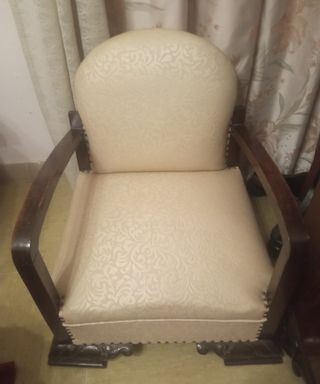 Butaca/sillón art déco antiguo