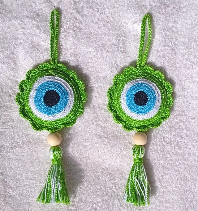 Colgante de ojo turco hecho a mano