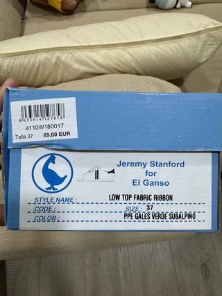 NEGOCIABLE Zapatillas mujer EL GANSO