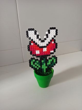 Macetero Mario Bros HAMA decoración