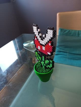 Macetero Mario Bros HAMA decoración