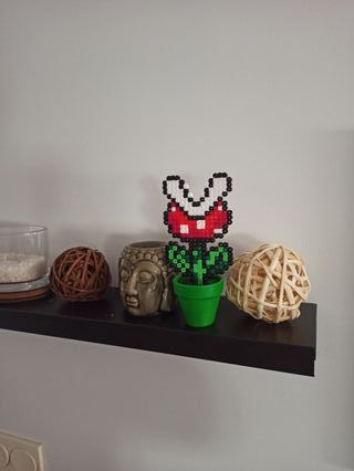Macetero Mario Bros HAMA decoración