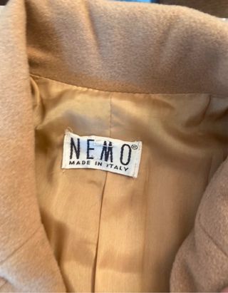 Cappottino Color cammello  Nemo tg M