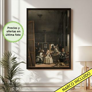 🖌️ Cuadro Las Meninas de Diego Velázquez Arte