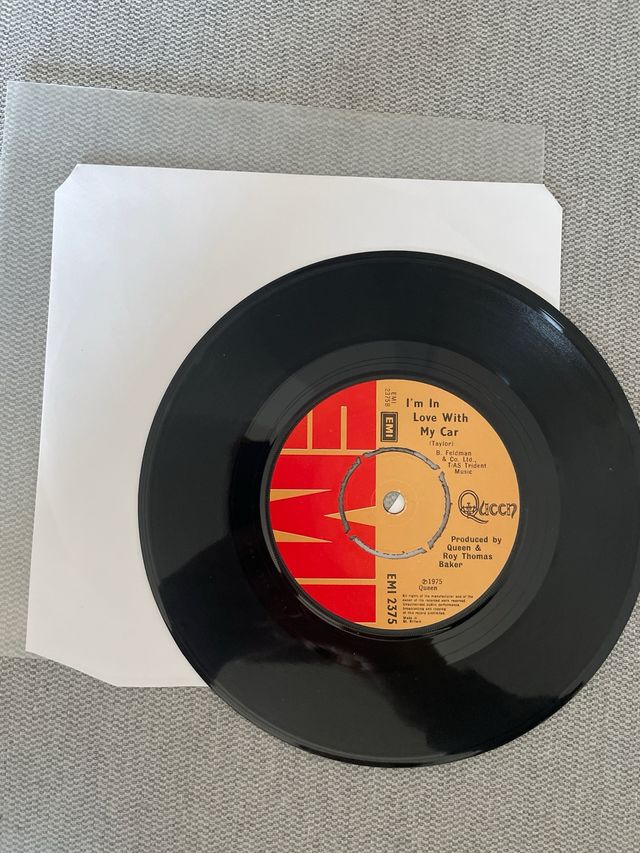 Bohemian Rhapsody Queen 7” UK Vinilo