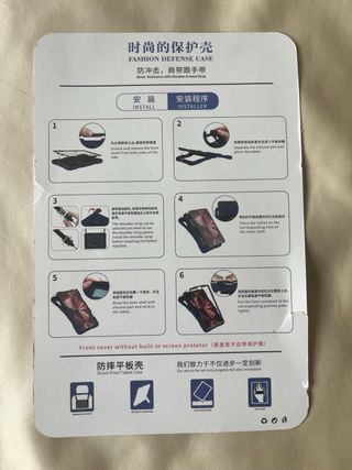 Funda semirigida para tablet