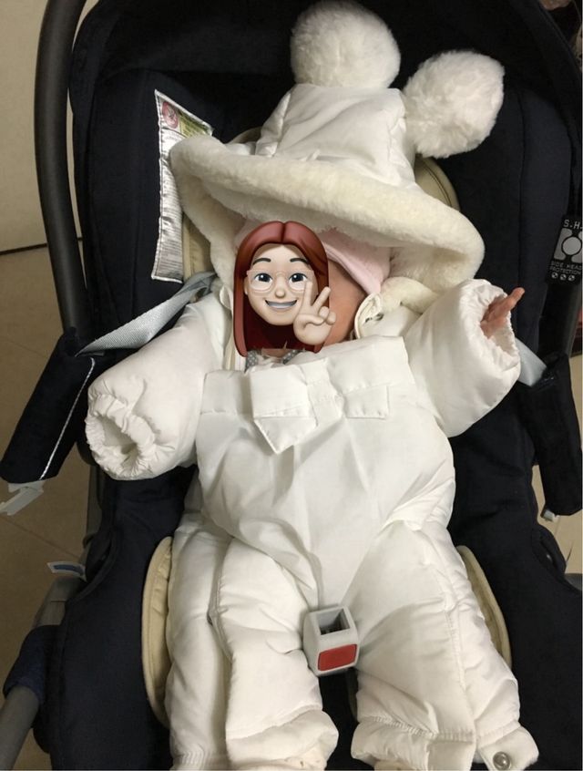 Tutina imbottita neonata