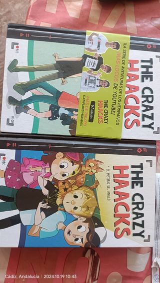 Pack libro the crazy haacks