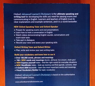 NUEVO Oxford Advanced Learner's Dictionary_9th Ed