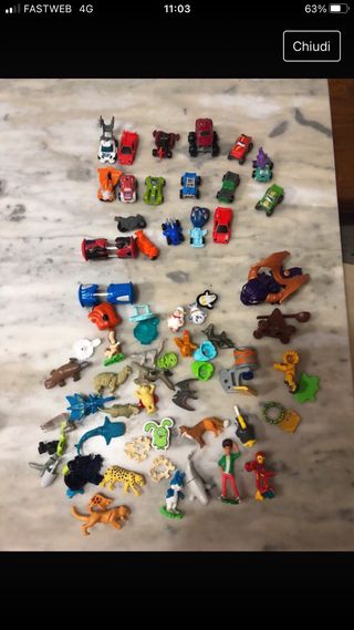 Macchine e sorpresine Kinder