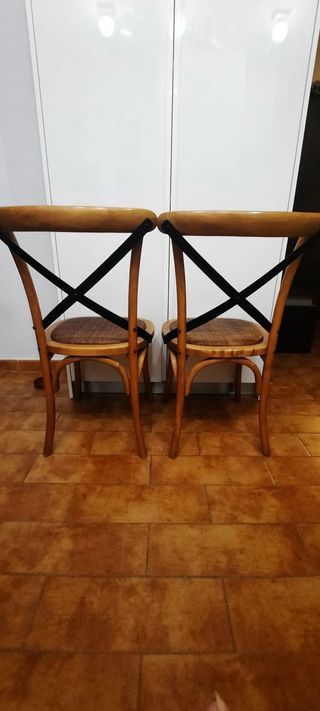 Sillas estilo thonet