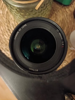 Objetivo 17-40mm Canon