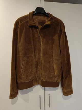 Chaqueta de ante