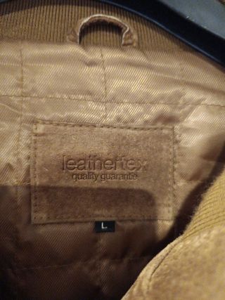 Chaqueta de ante