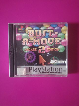 videogioco ps1 bust a move arcade 2 ed.